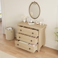 thumbnail image 4 of Commode à 3 Tiroirs pour Chambre, Table de Nuit avec 3 Tiroirs, Petite Commode Commode pour Salon Couloir, Entrée, Garde-Robes, 4 of 8