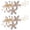 Style 2-Golden Flower Hair Clip for Women, variant on MIALLO Mother of Pearl Style Bridal Wedding Hair Clips, Exquisite Flower Hair Accessories, Crystal & Pearl Headpiece for Sweet Girls