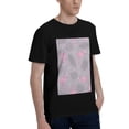 thumbnail image 2 of Bingfone Pink Flamingo Men'S Loose Fit Short-Sleeve Pocket T-Shirt, 2 of 7