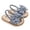 Z-Blue400, variant on JIAYUE Children Sandals Fashion Toddler Baby Summer Girls Solid Color Comfortable Versatile Bow Beach Shoes Kids Prewalker