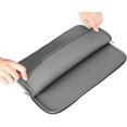 thumbnail image 5 of RAINYEAR Laptop Sleeve Compatible with 13.3 MacBook Air Pro M1 2020 2021 New M1 A2337 A2338 A1932 A1989 A2159 A2179 A2251 A2289 Carrying Computer Bag Protective Cover Soft Case(Gray,Upgraded Version), 5 of 7