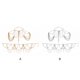 thumbnail image 4 of Sonducket Collar de borlas de aleación para mujer, cadena de cintura personalizada multicapa, joyería portátil, accesorios para regalos, club nocturno, Ropa, zapatos y accesorios Miscelánea Oro Sonducket AP014767-01, 4 of 6