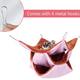 thumbnail image 2 of Hamaca para hámster, accesorios para jaula, bolsa colgante de lana para cama, columpio para planeador de azúcar, conejillo de indias, 2 of 8