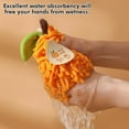 thumbnail image 5 of 2PCS Fuzzy Ball Hand Towel,Chenille Hand Towel,Cute Spherical Fruit Shape Hand Towel,Hand Drying Puff,Hand Towels with Hook Loop,Fun Decorative Hand Towels,Suitable for Bathroom, Kitchen, Hotel, 5 of 6