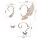 thumbnail image 4 of Woman Punk Gothic Wing Skulls Ear Cuff Clip For Left Ear Jewelry Accessories Nicle, 4 of 5