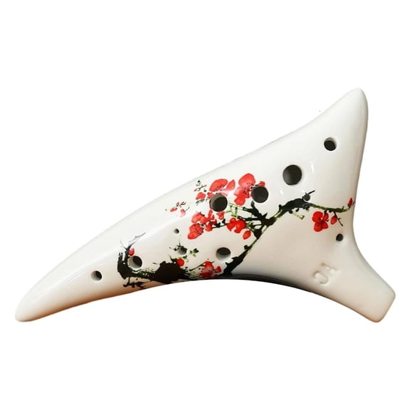 12 Hole C Ocarina Washable Good Toughness Dullpolish Flute Music Instrument Students or Beginners