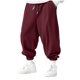 thumbnail image 2 of Ceisia Men Solid Color Corduroy Drawstring Pants Elastic Waist Tapered Leg Gift Trousers, 2 of 6