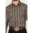 thumbnail image 3 of Cody James Men's Bartlett Geo Striped Long Sleeve Snap Western Shirt - CJHO24W4-BLK, 3 of 4