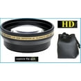 thumbnail image 3 of 2-Pc Pro Hi Definition Telephoto & Wide Angle Lens Kit for Canon EOS M200 (49mm Compatible), 3 of 7