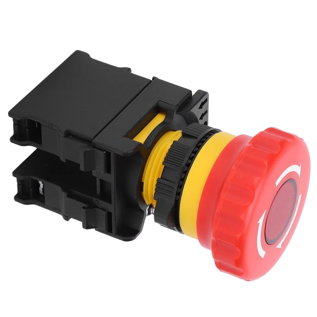 Button, Stable Emergency Stop Button, Oxidation Resistant Accident Fire Hazards For Emergency Factory