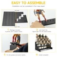 thumbnail image 3 of 6 inch Action Figure Display Stand Shelf with Pegs for 1/12 MOTU/DC/Legend Series/GI Joe Figure 4 Tier Toys Model Holder, 3 of 9