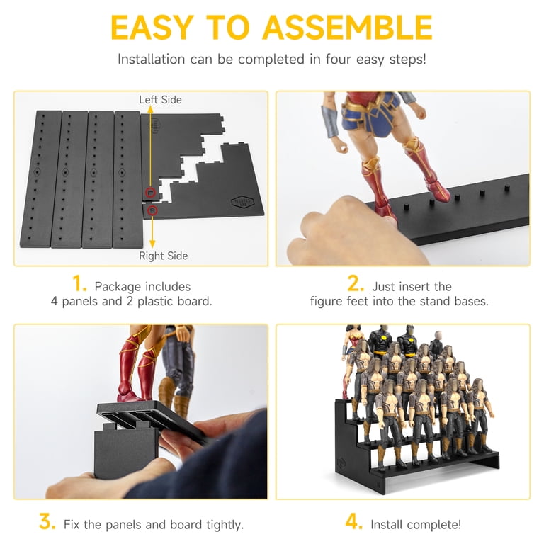 1: Tavolo Bianco E Modello per Action Figure BBI TTL Da 12 Pollici