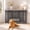 Gray, variant on Fowroa 52 Inch Wooden Corner Dog Crate Furniture, Indoor Decorative Dog Kennel for Medium & Large Dogs, Brown