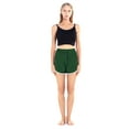 thumbnail image 4 of Monfince Women's Yoga Dance Short Pants Sport Shorts Summer Athletic Cycling Hiking Sports Shorts Dark Green US 6-18, 4 of 7