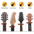 thumbnail image 4 of Classical Guitar Capo, Aircraft Grade Aluminum, Easy One-Hand Operation, Multi-Instrument Compatibility, Scratch-Free Performance, Clear Tone On All Frets, Heavy Duty Spring, 4 of 6