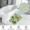 thumbnail image 3 of Football Polyester Non-Slip Machine Washable Bath Rug Door Carpet Chair Rug, 3 of 6