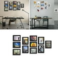 thumbnail image 4 of 11pcs Picture Photo Frames Frame Wall Set Collage Home Dector Black Christmas Gift, 4 of 5