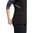 thumbnail image 2 of Fit by White Cross Women's Zip Front Tech Solid Scrub Vest, 2 of 3