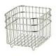 thumbnail image 2 of Cesta de acero inoxidable para ajo, cebolla y jengibre, para montar en la pared, con ruedas de metal, estructura de acero inoxidable 304, diseño plegable y ajustable, ideal para despensas,, 2 of 6