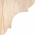 thumbnail image 3 of 5 1/2"W x 10"D x 10"H New Brighton Smooth Corbel, Douglas Fir, 3 of 9
