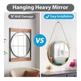 thumbnail image 5 of 4PCS Adjustable Picture Hanging Wire Kit,3.3FT Stainless Steel Wire for Hanging Mirrors,Picture Frame,Artwork,Signs, 5 of 5