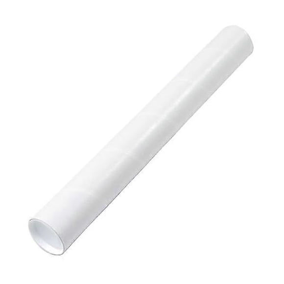 County Stationery Poster/Artwork Mailing Tubes (Pack of 10) Large White
