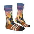 thumbnail image 3 of SAMURAI RABBIT Socks Athletic Sport Colorful Novelty Graphic Crew Tube Socks Warm For Men WomenPerfect Gift, 3 of 5