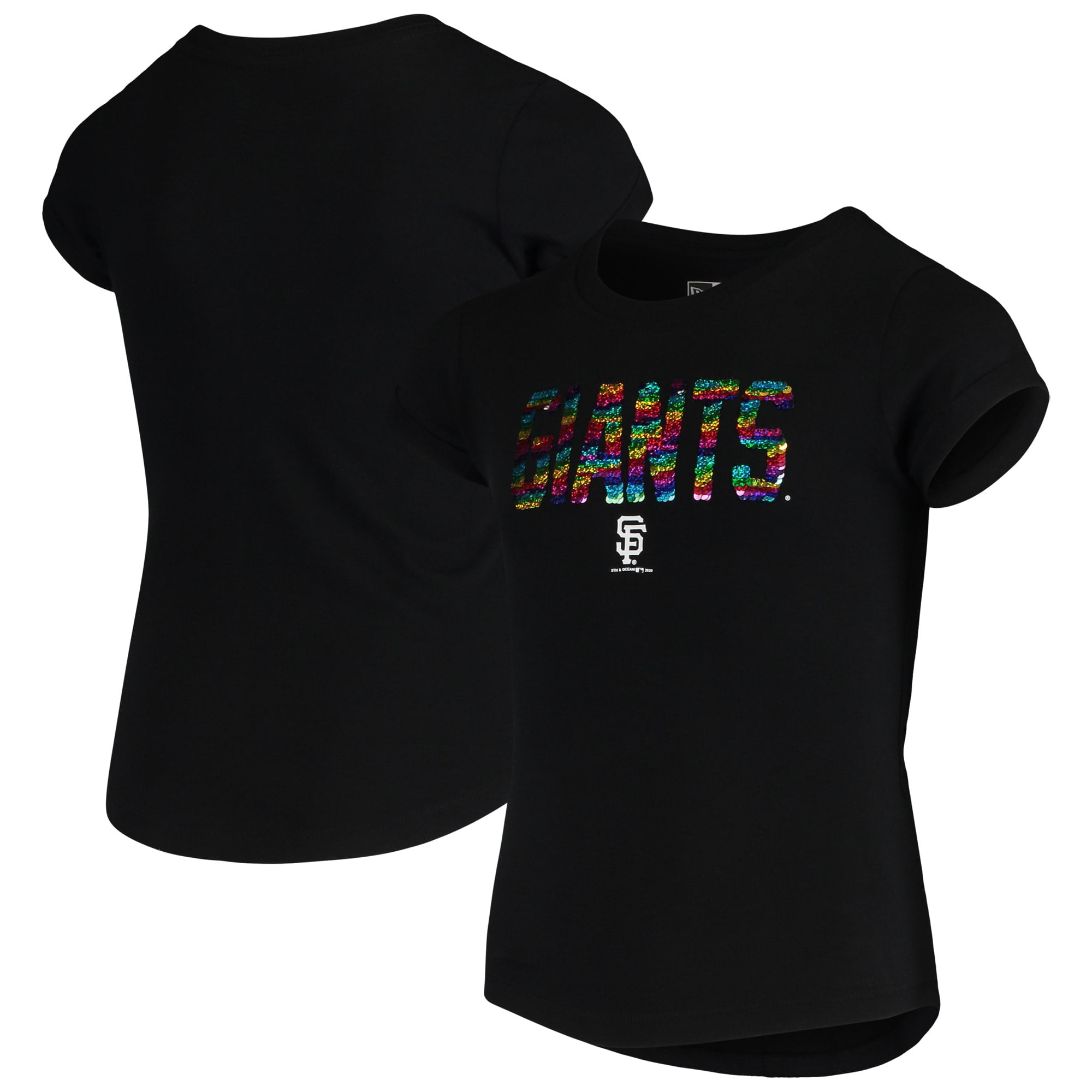 black sequin t shirt