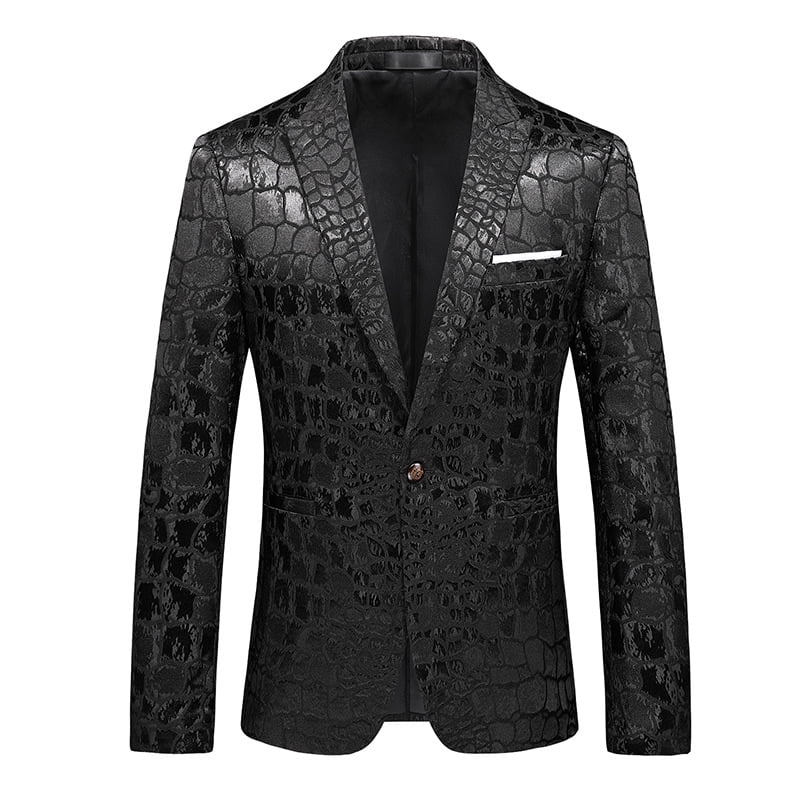 Black suit jacket plus size deals