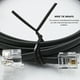 thumbnail image 5 of 500 unidades de bridas de alambre de hierro galvanizado de 15 cm para organizar cables (negras), 5 of 8