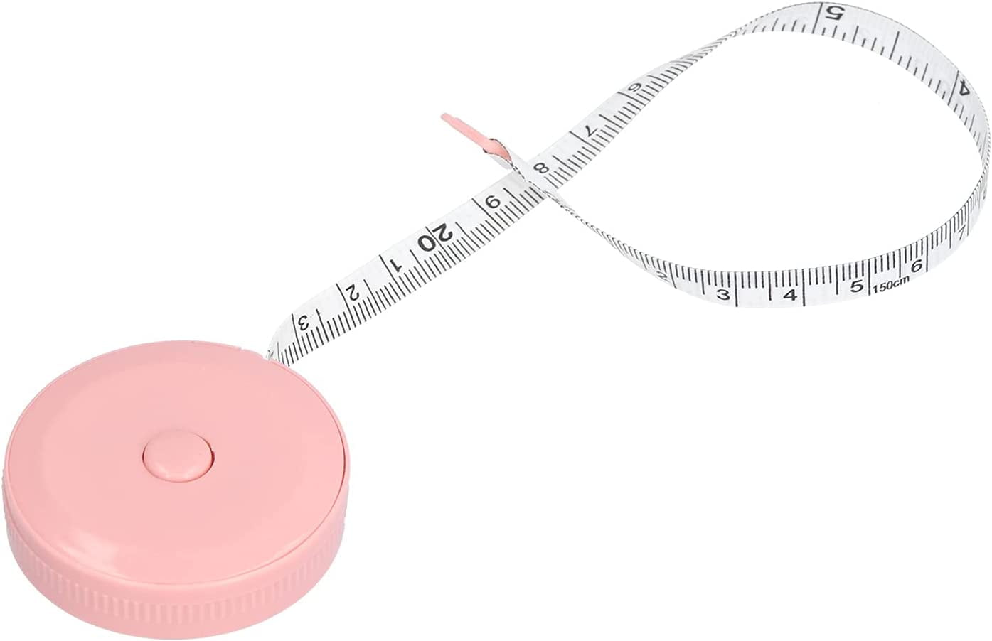 Soft Ruler ,Cute Soft Sewing Tape Measure Mini Measuring Tape for Body Measuring Measurements-1.5m (Pink)