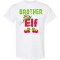 thumbnail image 3 of Inktastic Christmas Brother Elf T-Shirt, 3 of 5