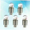 thumbnail image 3 of WHAMVOX 10pcs Cool Pattern Bike Lights Silver for Drivers with Battery Powered Function, 3 of 8