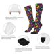 thumbnail image 3 of Fotbe Colorful Cats Calcetas Divertidas Estampadas para Hombre y Mujer, Calcetas de Algodón hasta la Rodilla para Caminar, Correr, Enfermería y Embarazo, 3 of 6