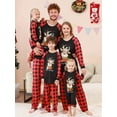 thumbnail image 1 of Conjuntos de pijamas navideños familiares para adultos y niños de 2024, conjunto de pijamas a juego para la familia, para padre, madre, niños y bebés, conjuntos de pijamas con estampado navideño, 1 of 5
