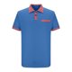 thumbnail image 4 of Blusa de Manga Corta de los Hombres Bloque Botones de Color Al Aire Libre Bolsillo Cuello de Vuelta, Mezcla de Rayón Poliéster para Casual Diario, 4 of 8