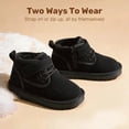 thumbnail image 5 of DREAM PAIRS Toddler Boys' Girls' Winter Ankle Boots, Warm Kids Walking Boots with Spacious Toe Box, Easy On and Off, Anti-Slip Outsole, 5 of 6