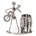 thumbnail image 1 of Decoración de guitarra, soporte para lápices, guitarra de hierro, músico, regalo de guitarra, accesorios de escritorio, 1 of 7
