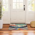 thumbnail image 3 of Yayeee Doormat for Indoor Entrance 32" x 20" Non Slippery Floor Rug, Colorful Road at Night, 3 of 8