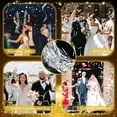 thumbnail image 4 of Foil Tinsel Wedding Sticks,Silver Ribbon Sticks,Prop Birthday Party Supply,Wands Tinsel Party Streamers with Star for Indoor,Outdoor,Wedding,Holiday, 4 of 5