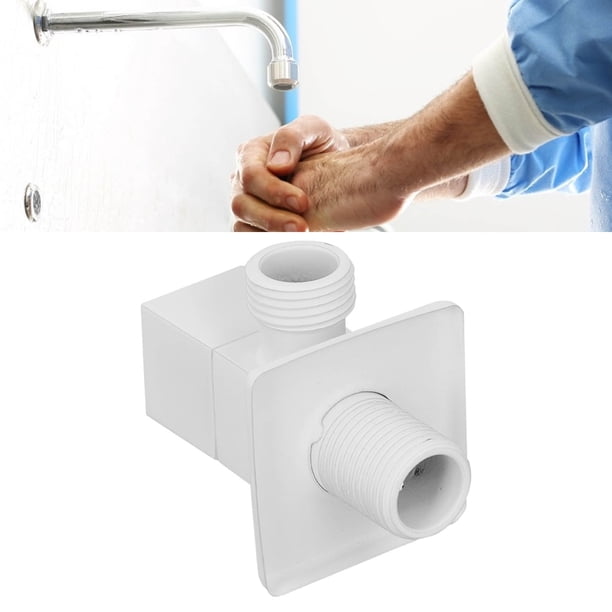 Válvula de Mezcla de Agua Fría Caliente, Resistente a la Corrosión 1 en 2 Fuera Fácil Mantenimiento a PrueBa de Óxido de 1/2 Pulgada Válvula de Salida de Agua de Cobre