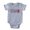 Heather Grey, variant on CafePress - Eat Sleep Volleyball - Cute Infant Baby Football Bodysuit