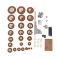 thumbnail image 2 of 2x 1 paquete de kits de reparación de ofón alto, almohadillas de ofón, cañas, piezas de repuesto para bricolaje Yuyangstore Kits de reparación de saxofón alto, 2 of 8