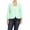 Mint, variant on Women's Plus Size Basic Casual Button Solid Outerwear Jacket Blazer