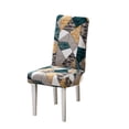 thumbnail image 1 of CAROOTU Magic Universal Chair Cover High Elasticity Long Back Dining Chair Seat Cover Slipcover Protector for Home Restaurant, 1 of 6