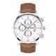 thumbnail image 2 of Reloj de cuarzo con calendario de tres ojos falso para hombre, tendencia de moda, reloj de negocios para hombre, 2 of 4