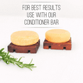 thumbnail image 4 of Solid Shampoo Bar, Made With Natural & Organic Ingredients, Sulfate-Free, Cruelty-Free & Vegan, All Hair Types, 3 Ounce Bar (Lemongrass & Sweet Orange), 4 of 7