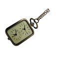thumbnail image 2 of 1PC Double Movement Retro Hanging Pocket Watch Vintage Watch Pendant Chain Necklace, 2 of 9