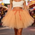 thumbnail image 2 of Wdgfv Adult Women 80's Tutu Skirt Layered Tulle Petticoat Halloween Tutu, 2 of 7