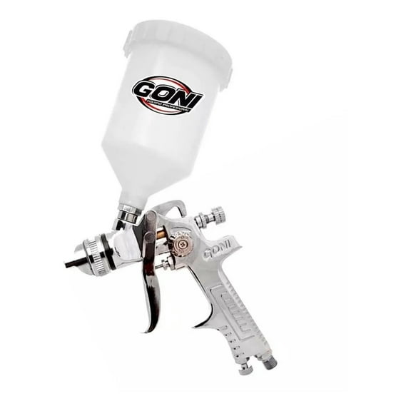 Pistola De Gravedad Goni Boquilla 1.7 Mm Hvlp 384 G384